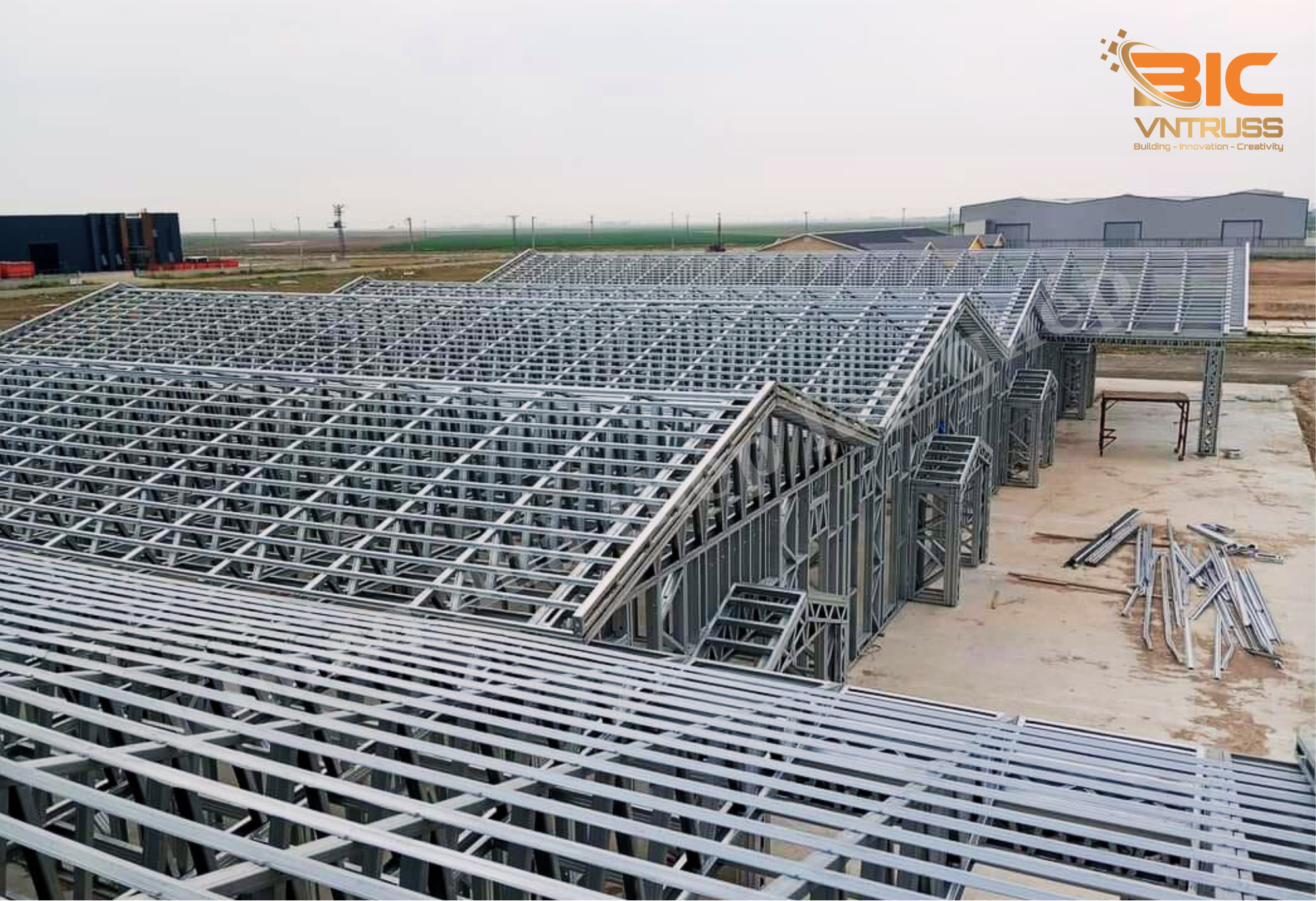 Khung Thép VNTRUSS kết cấu bền vũng